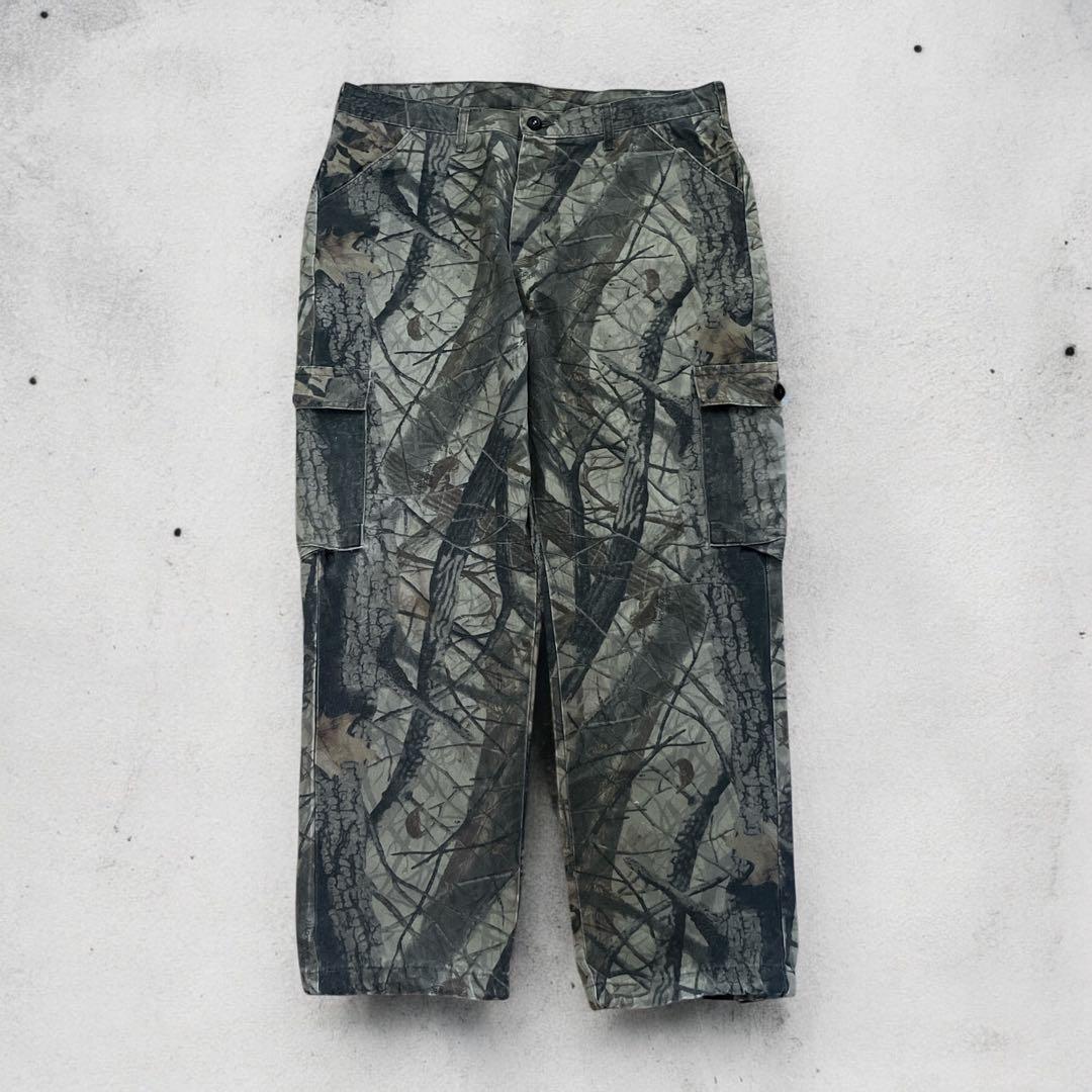 Liberty リアルツリー カーゴパンツ 裾ドローコード L相当 ゆるダボ