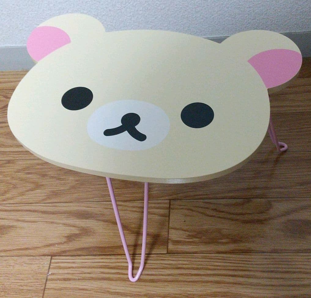 ミニテーブル リラックマ コリラックマ フェイス型 【非売品 未使用