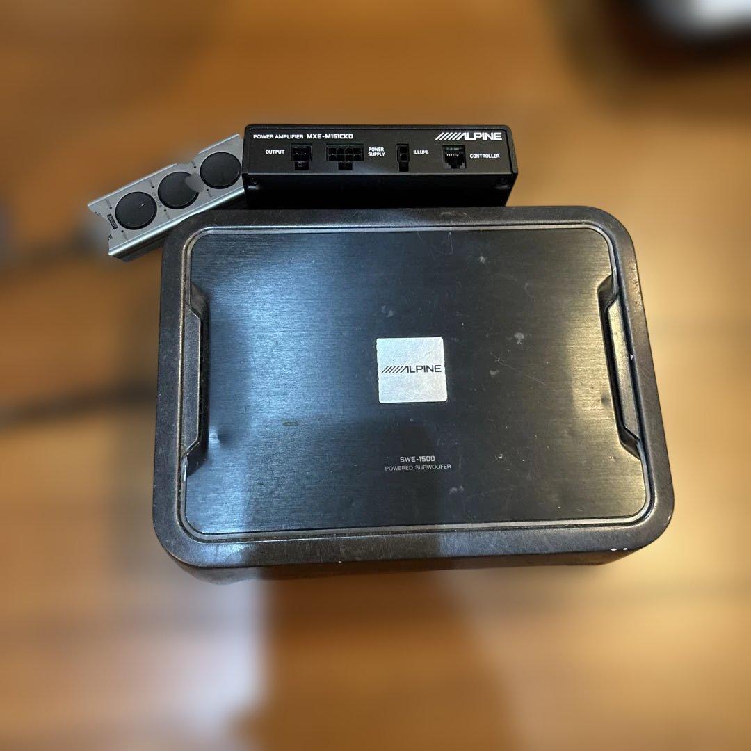 ALPINE 10.1インチ モニター RSH10S-L ウーハーセット