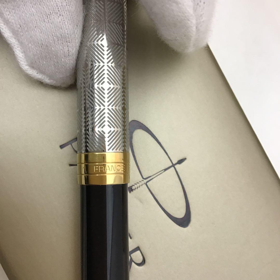 ❣️美品❣️PARKER パーカー　ソネットプレミアムボー ルペン　シルバー装飾付き