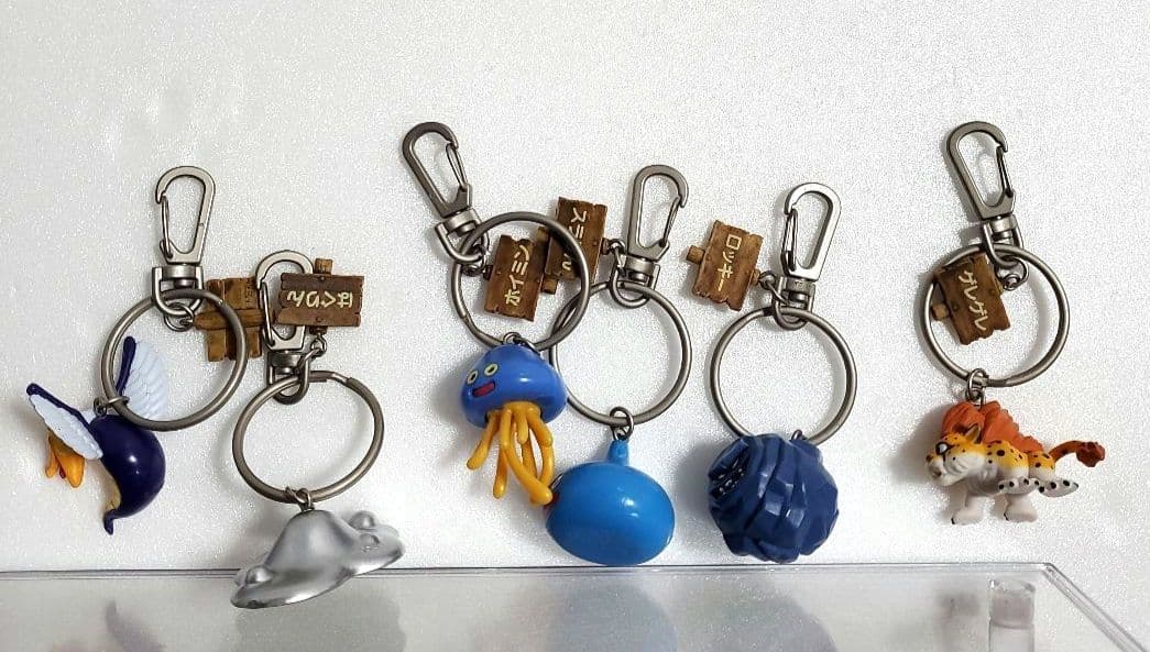ドラゴンクエスト 仲間モンスターキーホルダー6種セット(中古品