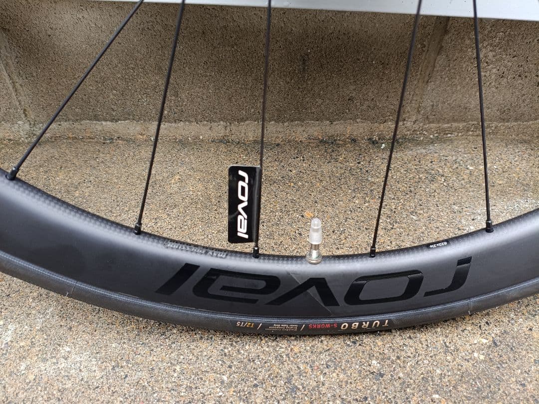 ROVAL C38 前後セット　XDRフリー　展示車外し　タイヤ付き