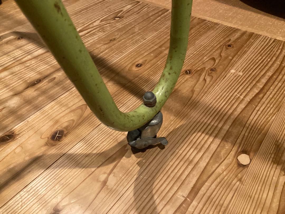 昭和レトロ ワイヤーワゴン キャスター付 店舗什器 シャビージャンク