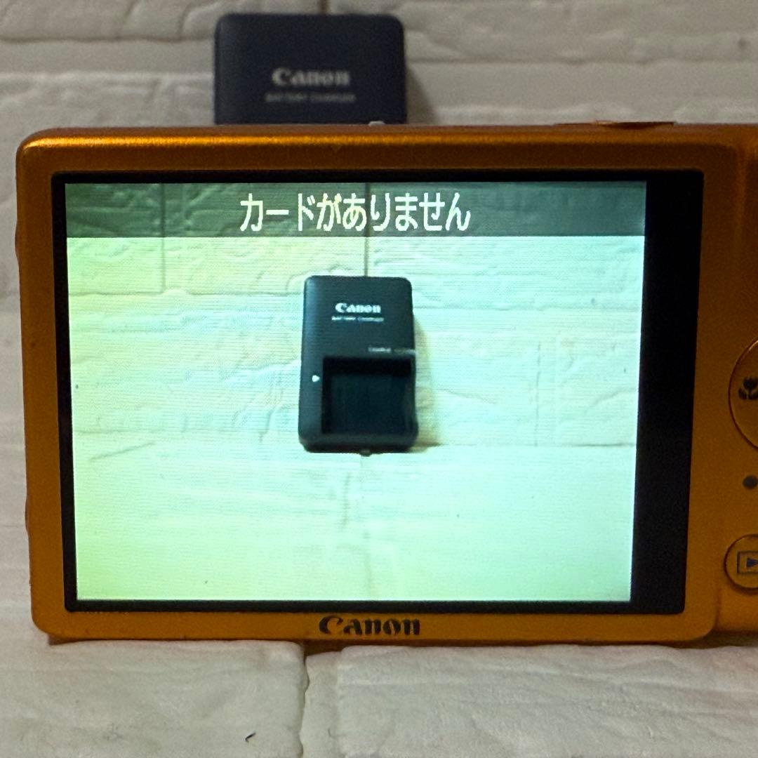 Canon IXY 210F オレンジ 本体+充電器+バッテリー 動作確認済