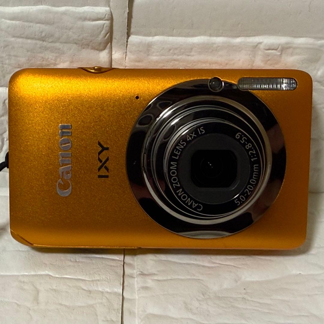Canon IXY 210F オレンジ 本体+充電器+バッテリー 動作確認済