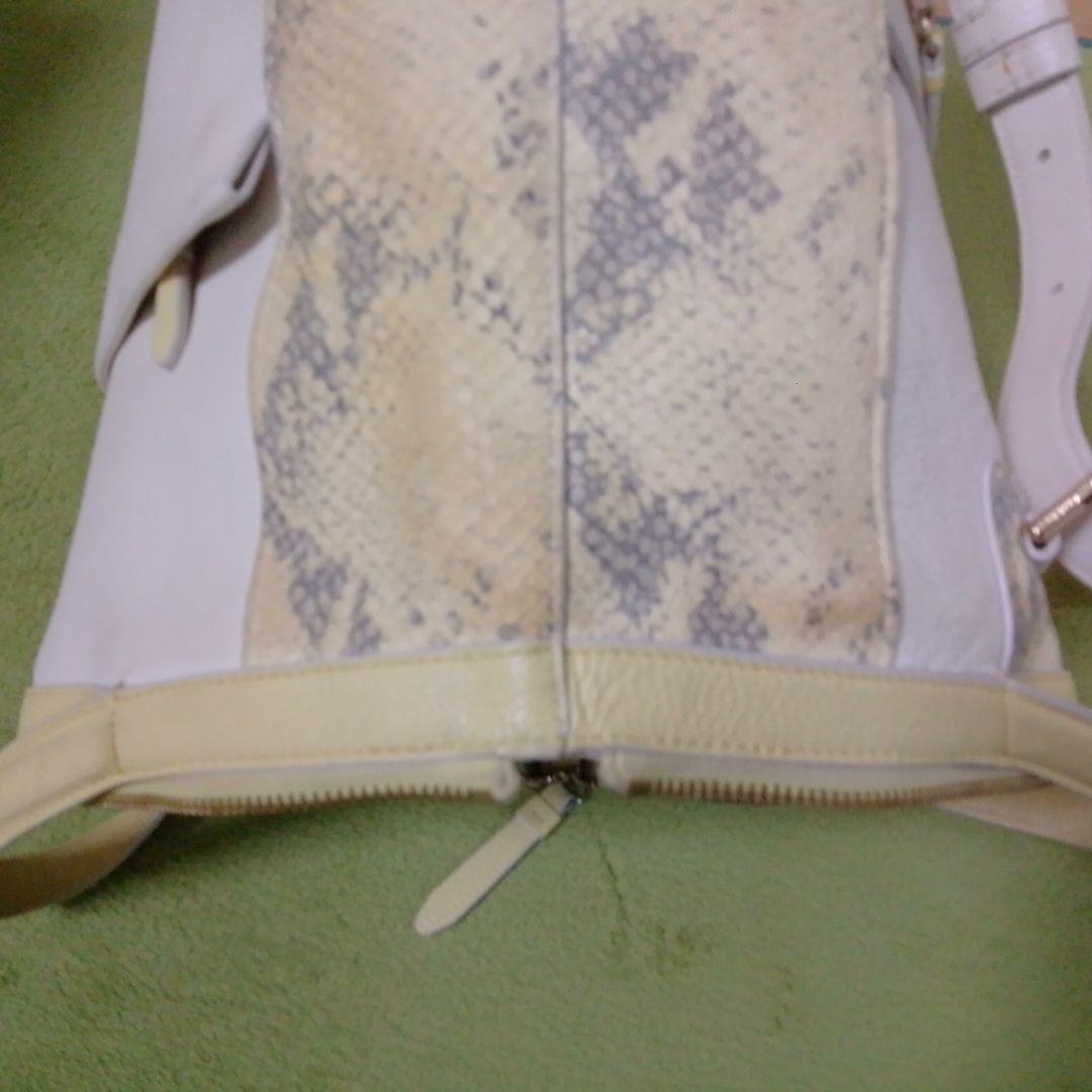 大幅値下げ！美品！コールハン パイソン柄 本革 バッグ