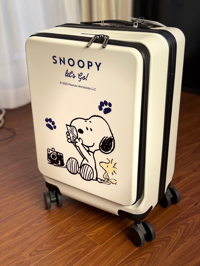 タグ付き新品 スヌーピー キャリーケース 布バッグ付