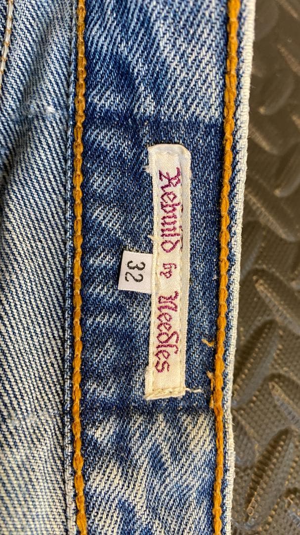 rebuild by needles リビルドバイニードルス　再構築デニム