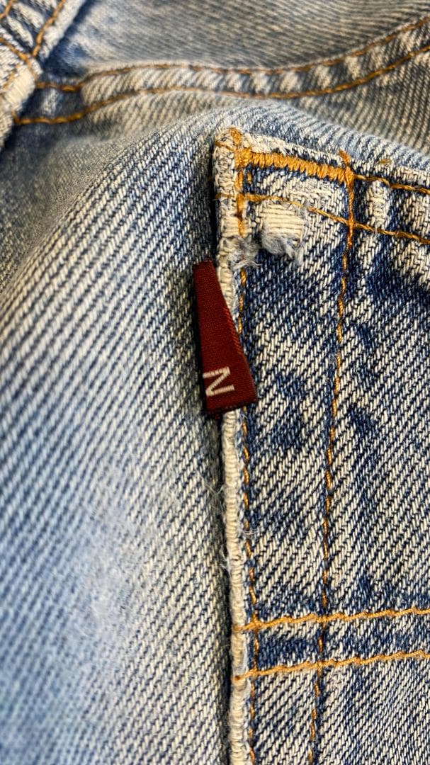 rebuild by needles リビルドバイニードルス　再構築デニム