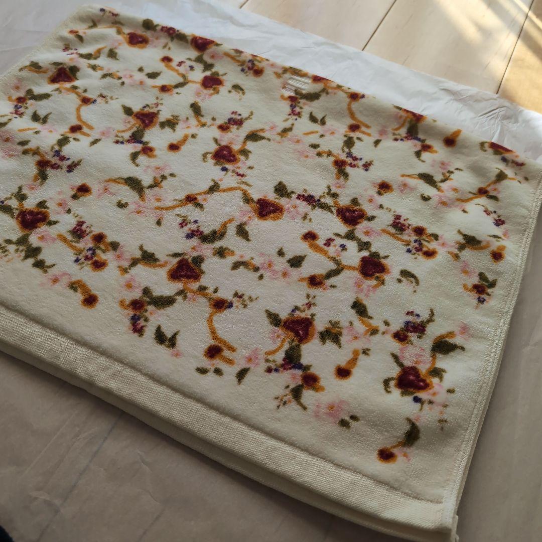 ピンクハウス　PINKHOUSE　日本製　綿100％　バスマット