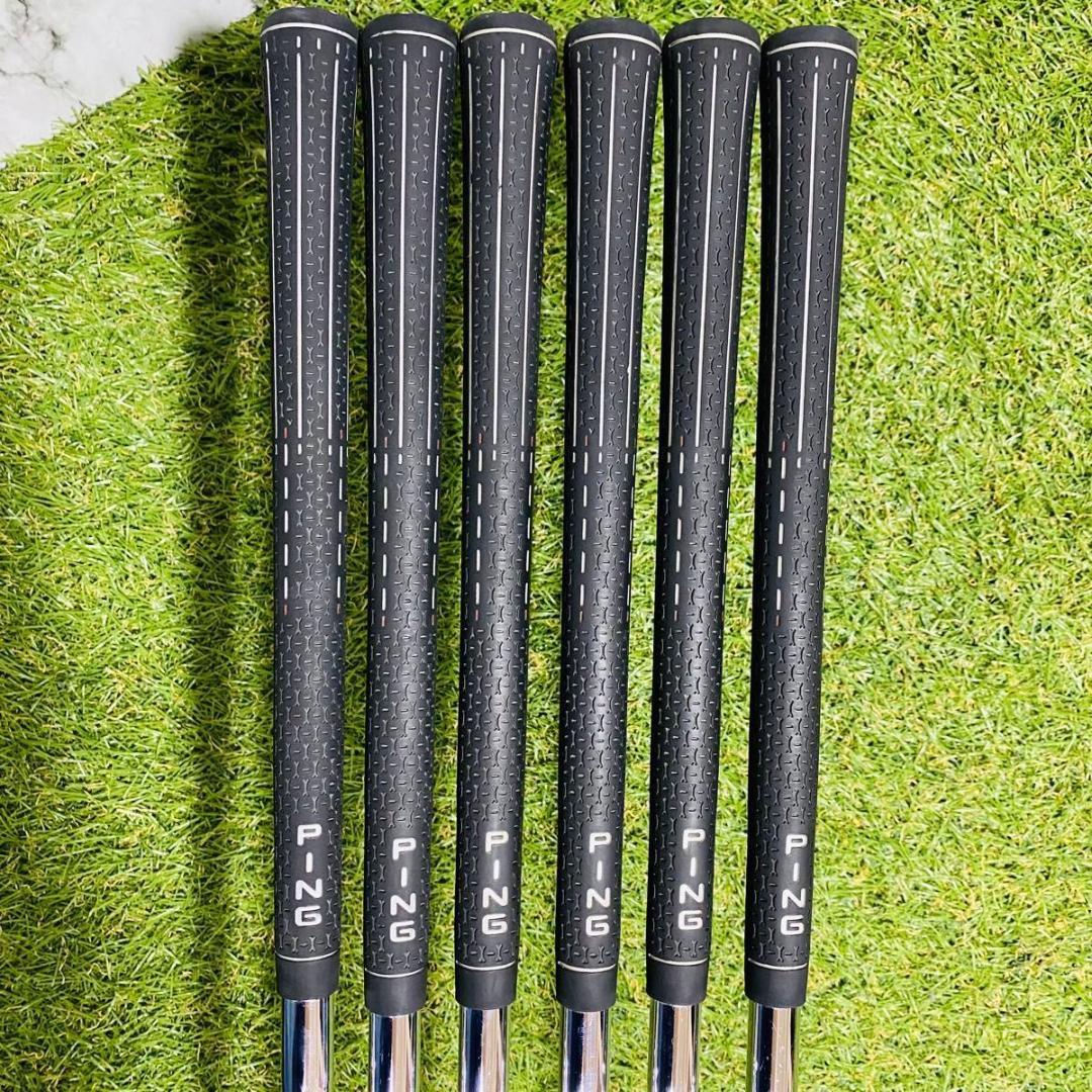 【良品】大人気モデル ピン G25 黄色ドット メンズアイアンセット 6本 X