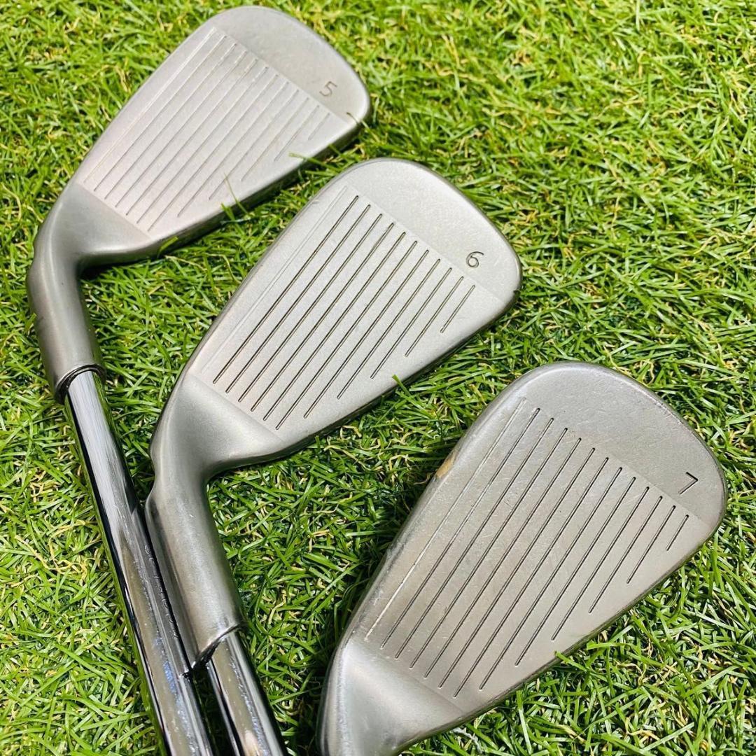 【良品】大人気モデル ピン G25 黄色ドット メンズアイアンセット 6本 X