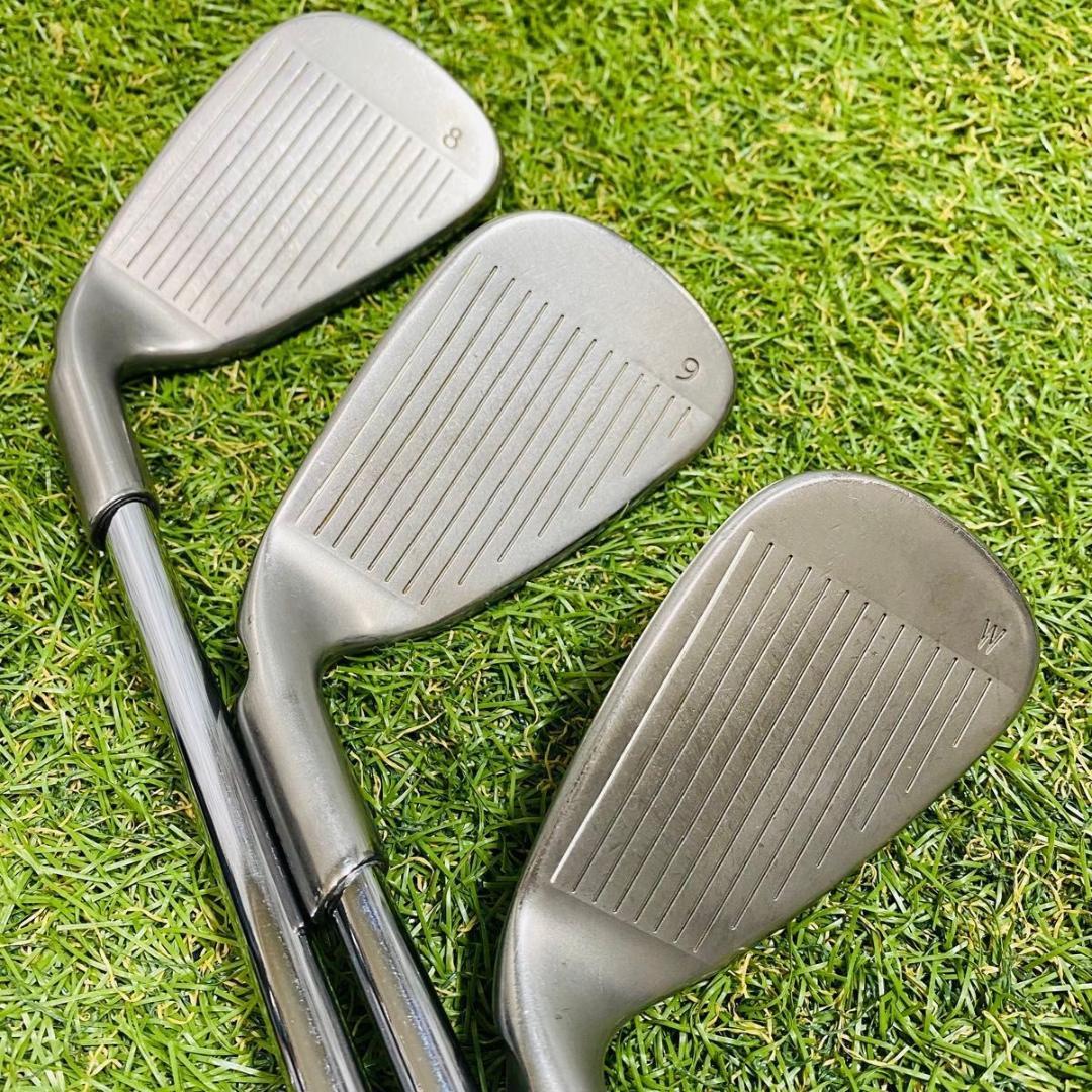 【良品】大人気モデル ピン G25 黄色ドット メンズアイアンセット 6本 X