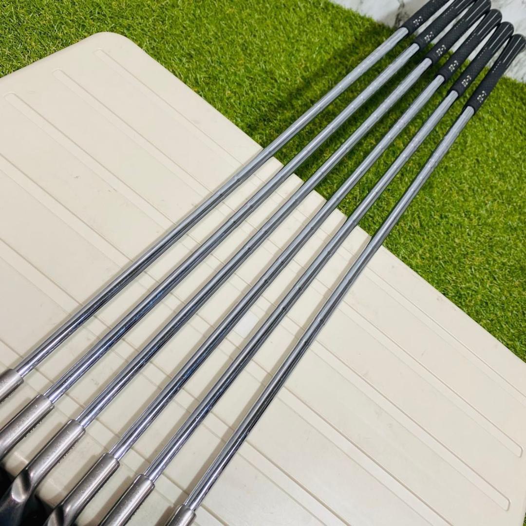 【良品】大人気モデル ピン G25 黄色ドット メンズアイアンセット 6本 X