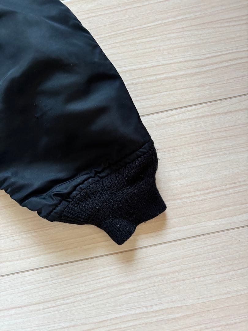 USA製 80s アルファインダストリーズ MA-1 M ブラック 黒