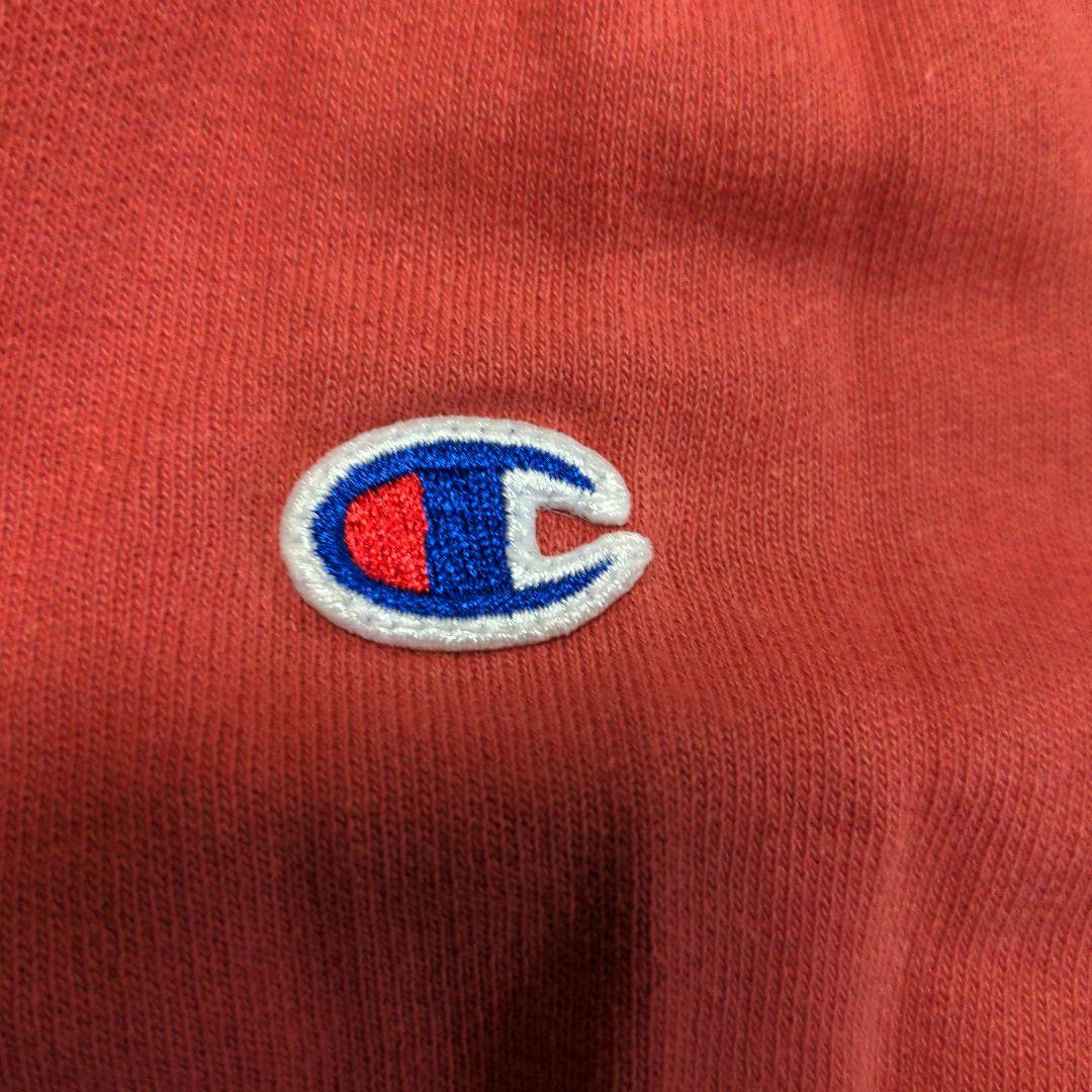 ビンテージ チャンピオン ジップパーカー レッド S