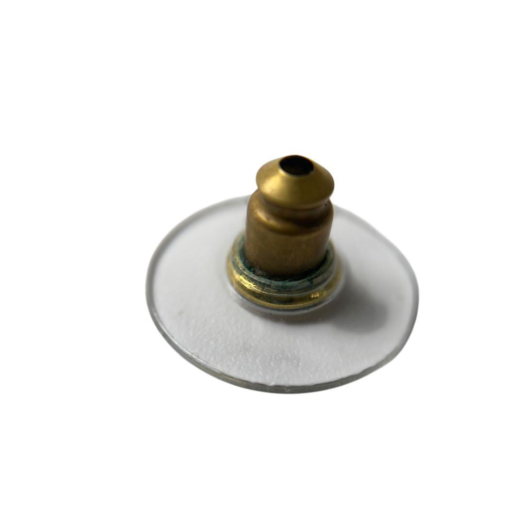 片耳 シャネルCHANEL ココマーク ボタンピアス B25 V ゴールド