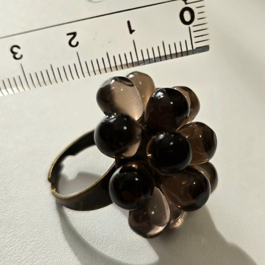 【Murder Pollen】リング★スモーキークォーツ