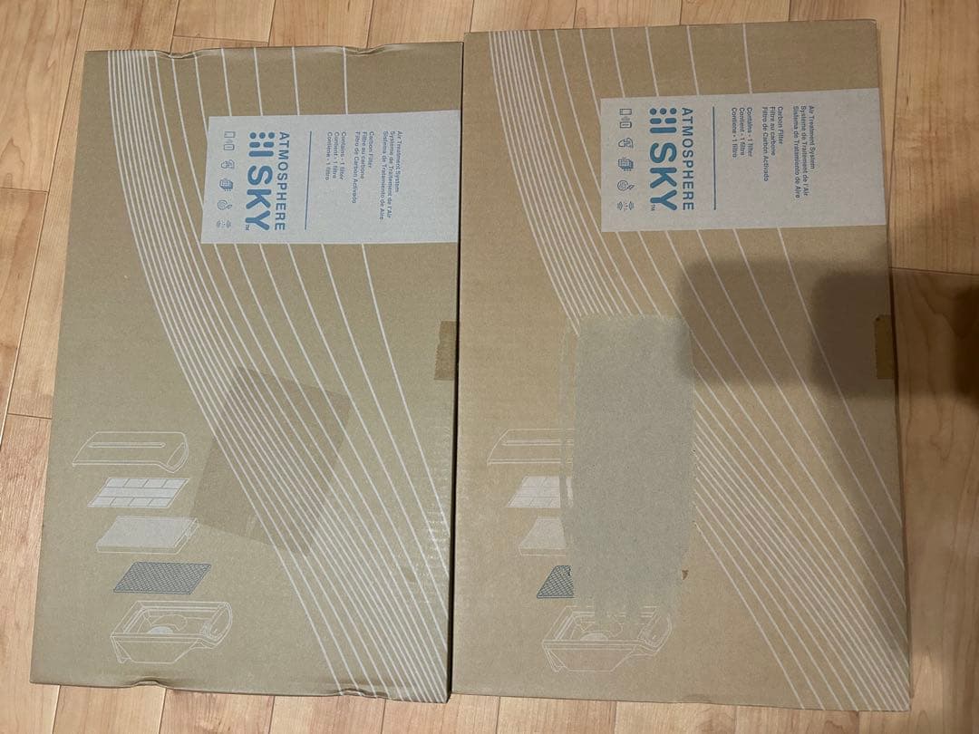 アムウェイ Amway アトモスフィア スカイ カーボン脱臭フィルター 2枚