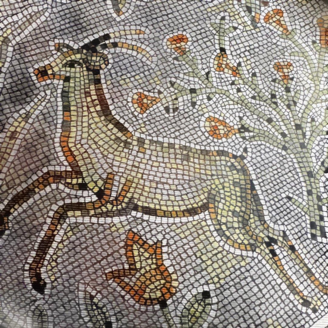 HERMES シルクスカーフ 42✖️42