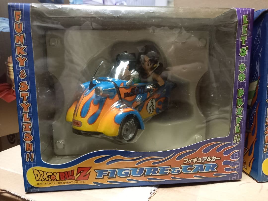 ドラゴンボールZ フィギュア＆カー 2個セット 悟空&悟天 悟飯&ビーデル