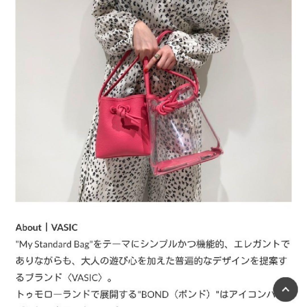 VASIC bond mini mini トゥモローランド別注 ピンク - メルカリ
