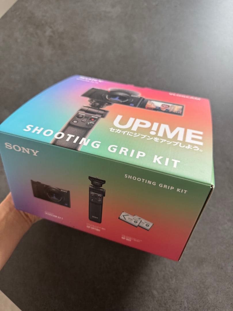 sony zv-1 バッテリー シューティンググリップフルセット