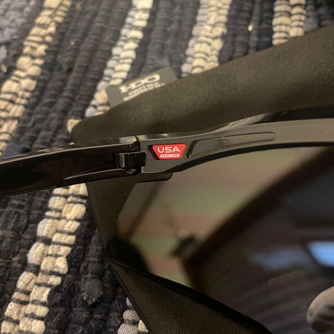 OAKLEY ブラック　サングラスケース付き　9229