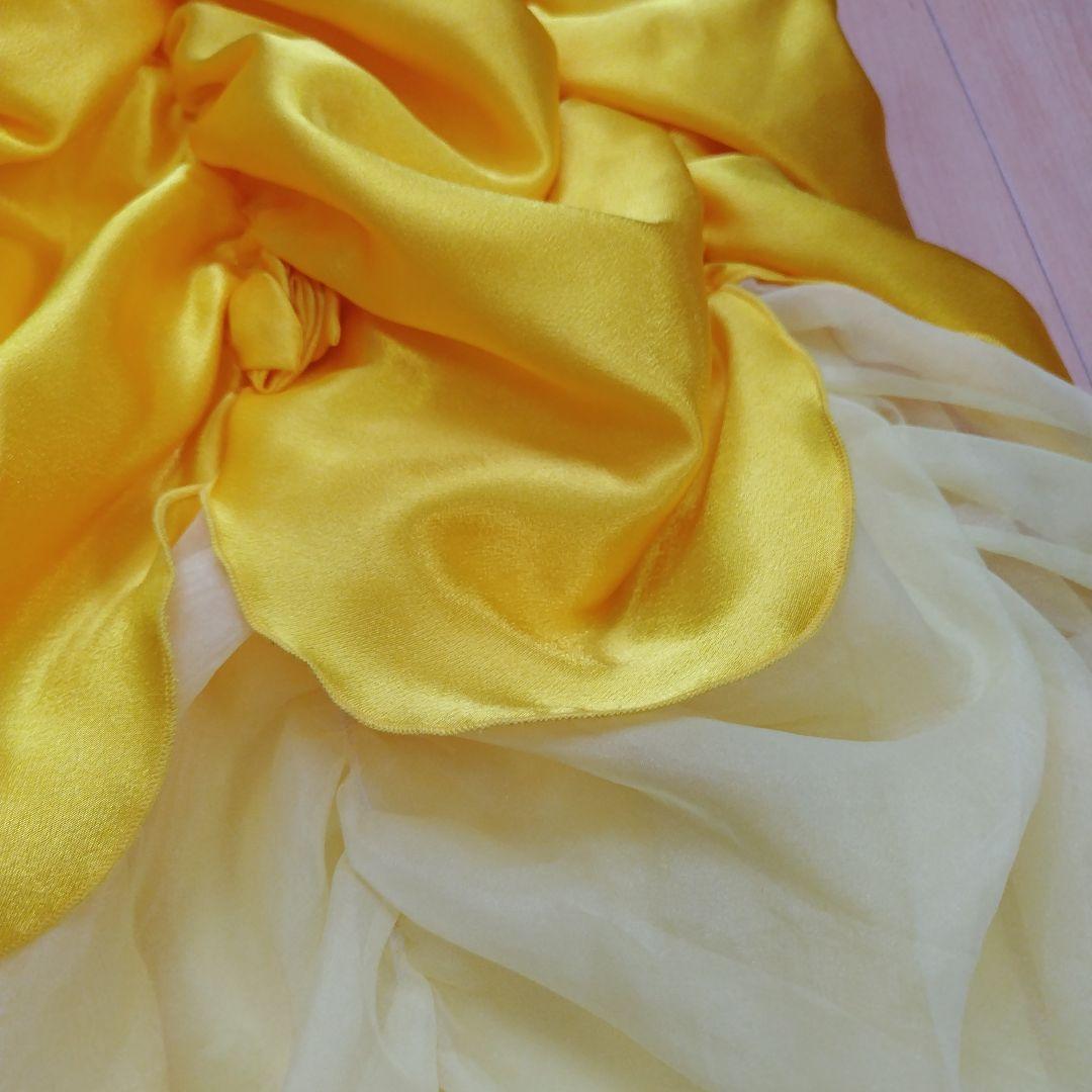 ディズニー　ベル　ビビディバビディブティック ドレスセット　120 19 靴