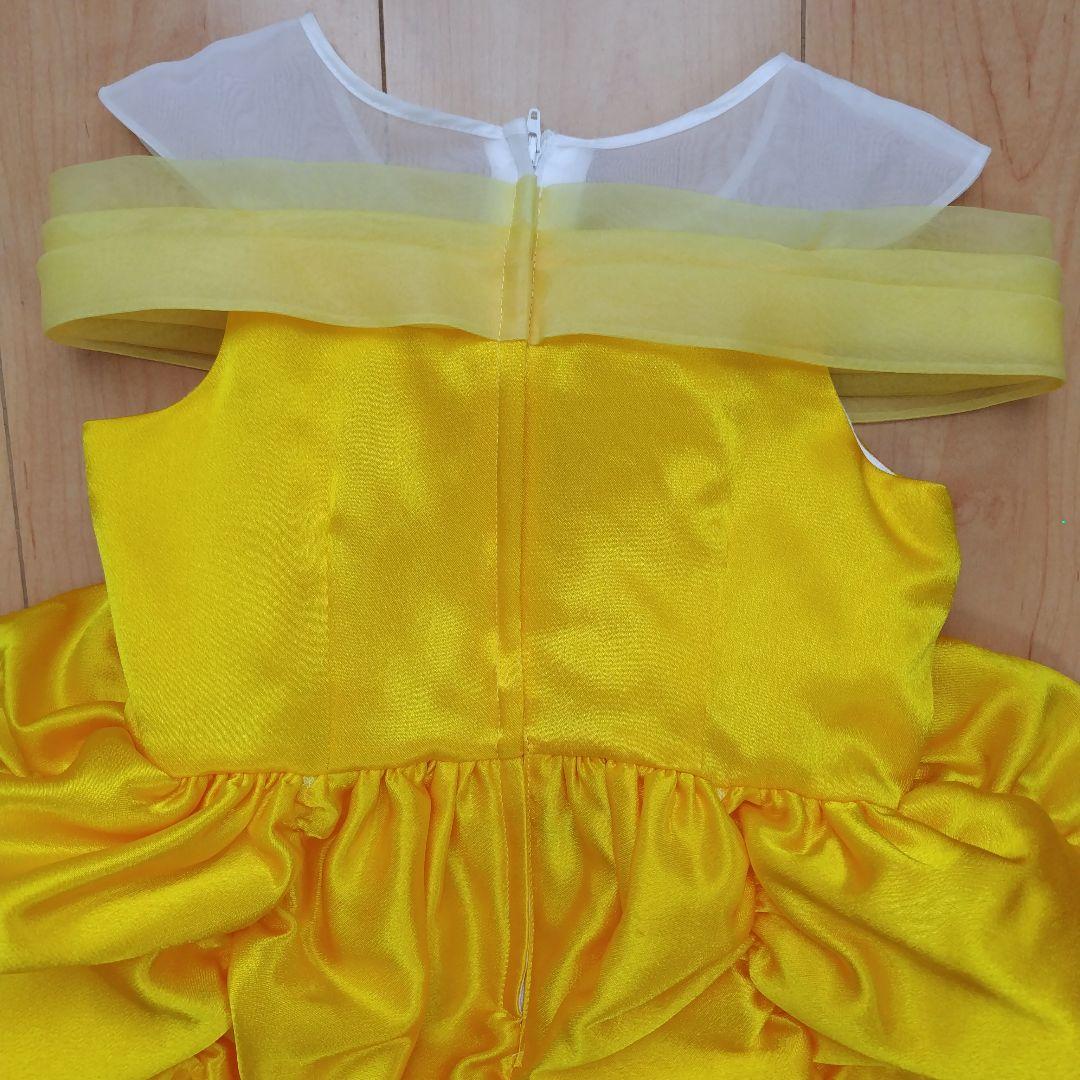 ディズニー　ベル　ビビディバビディブティック ドレスセット　120 19 靴