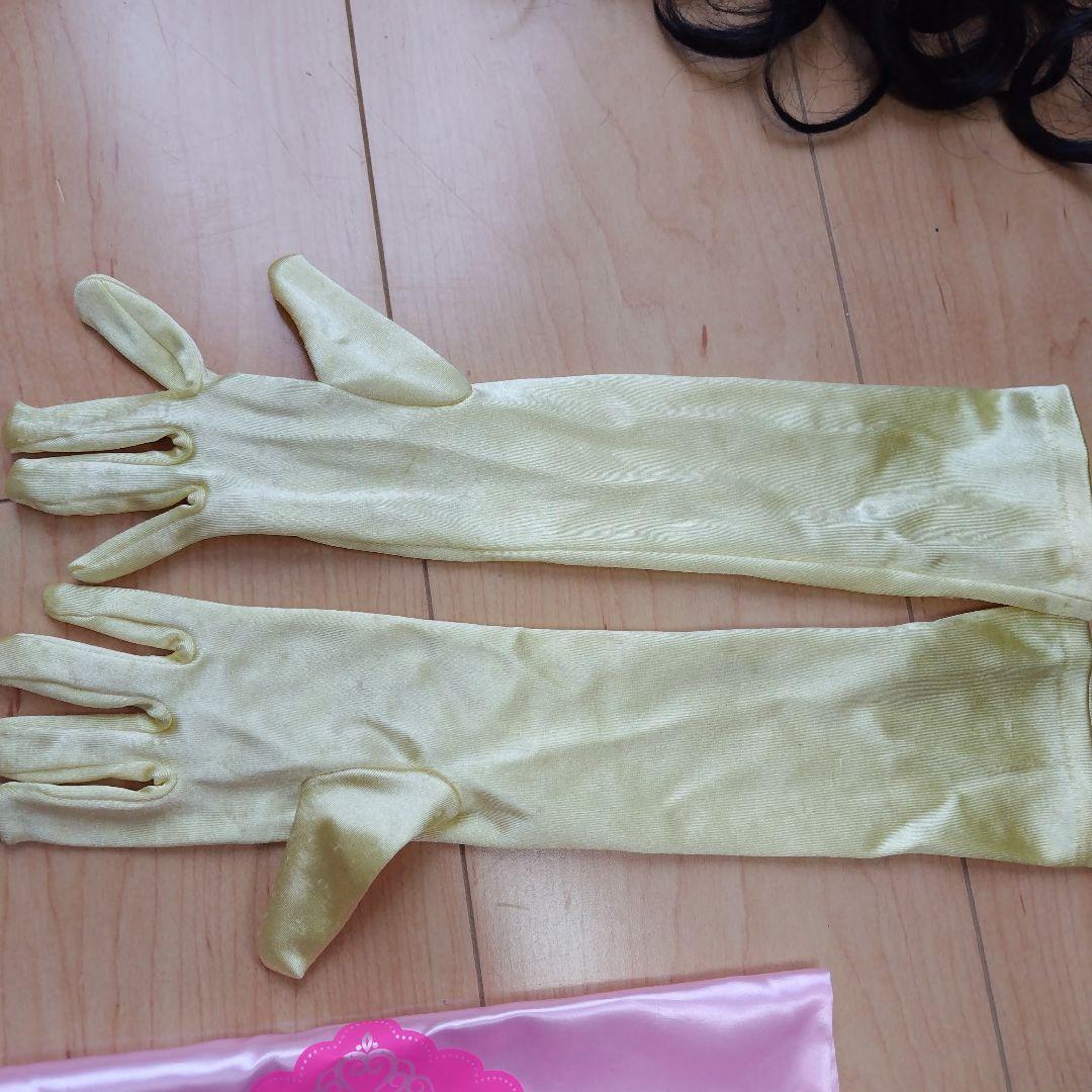 ディズニー　ベル　ビビディバビディブティック ドレスセット　120 19 靴