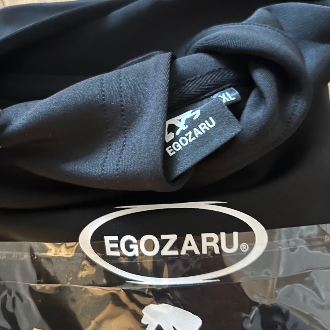 新品　XL エゴザル　EGOZARU バスケット スウェット　パーカー　黒
