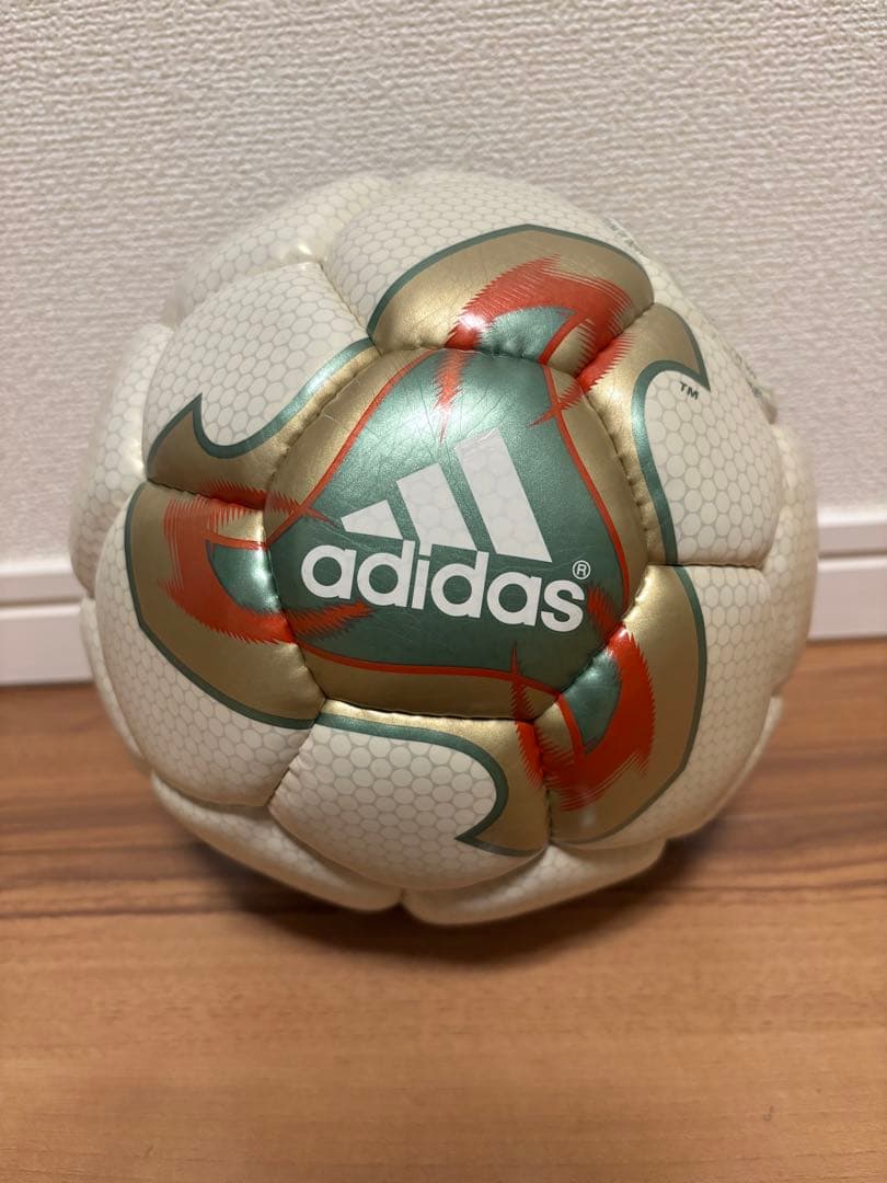 日韓ワールドカップ ボール Fevernova 公式試合球 5号球 JFA検定球