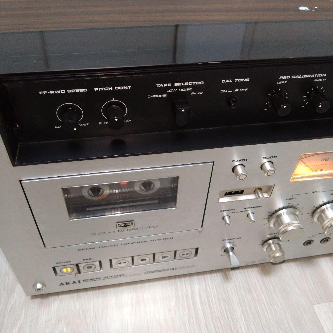 AKAI GXC-570D 　※ジャンク品※　 ※通電のみ確認済　※修理前提※