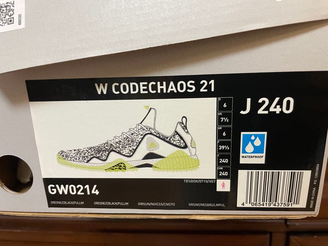 [新品未使用・タグ付き]アディダスadidas ゴルフシューズ 24cm