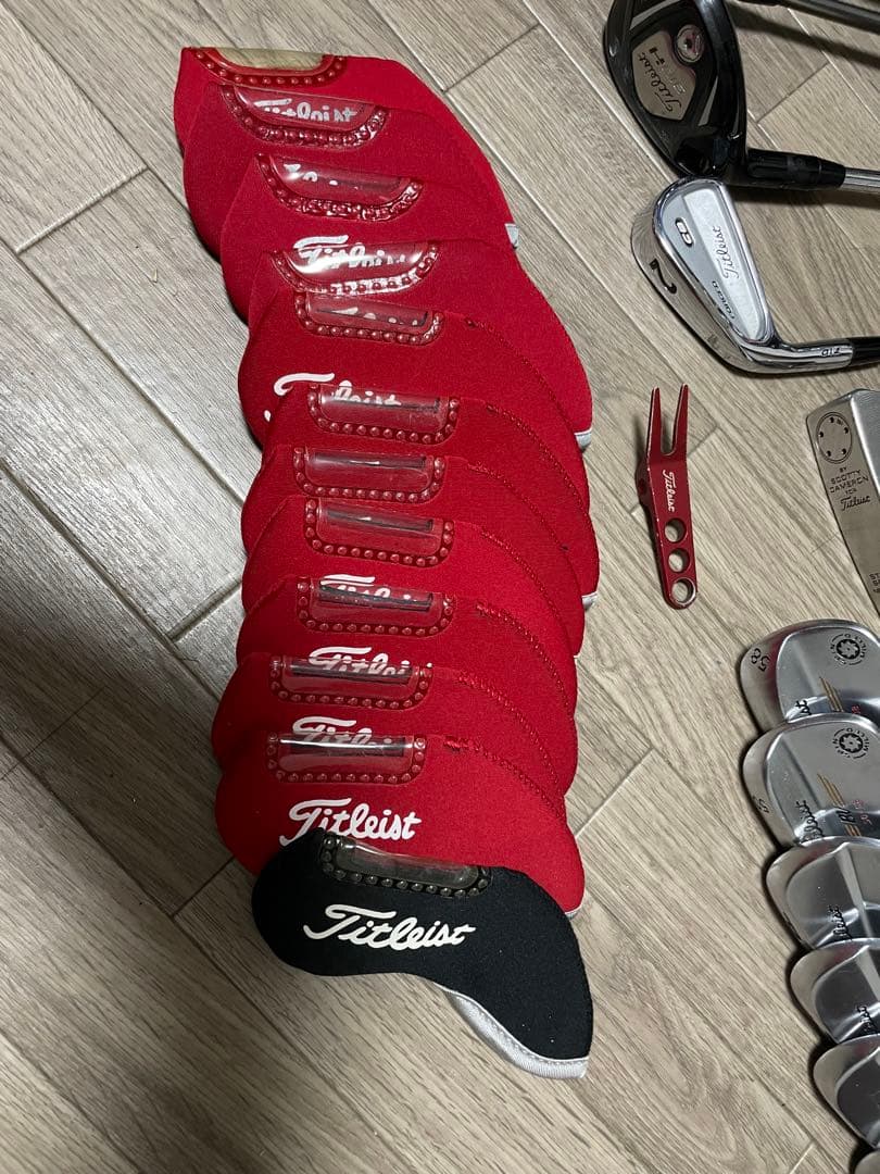 レフティー】タイトリスト ゴルフクラブセット(パター無し)+α - メルカリ