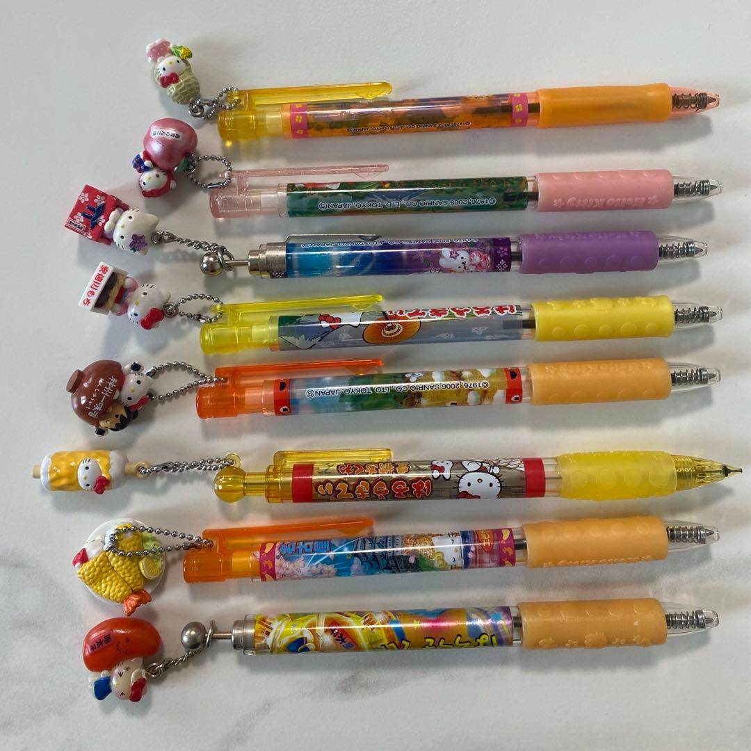 ご当地キティ ボールペン シャーペン まとめ売り【食べ物】 - メルカリ