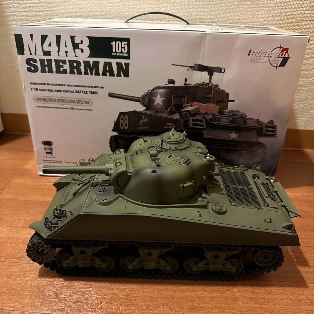 1/16 M4A3シャーマン ヘンロン製ラジコン戦車 - ASCENTUMAERO.COM