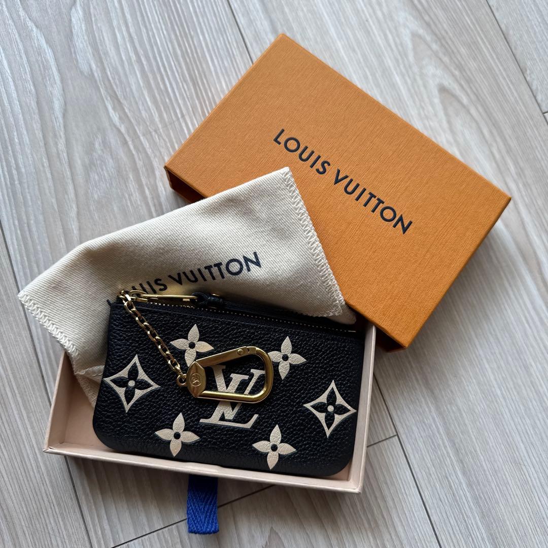 美品　Louis Vuitton カードキーケースポシェット　クレ　アンプラント