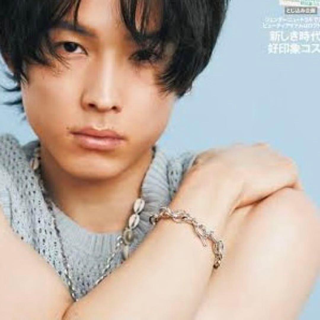 SixTONES 松村北斗 アクセサリー アンカーチェーン ブレスレット