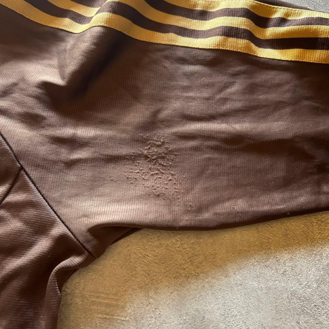 トップス archive adidas track jacket brown yellow