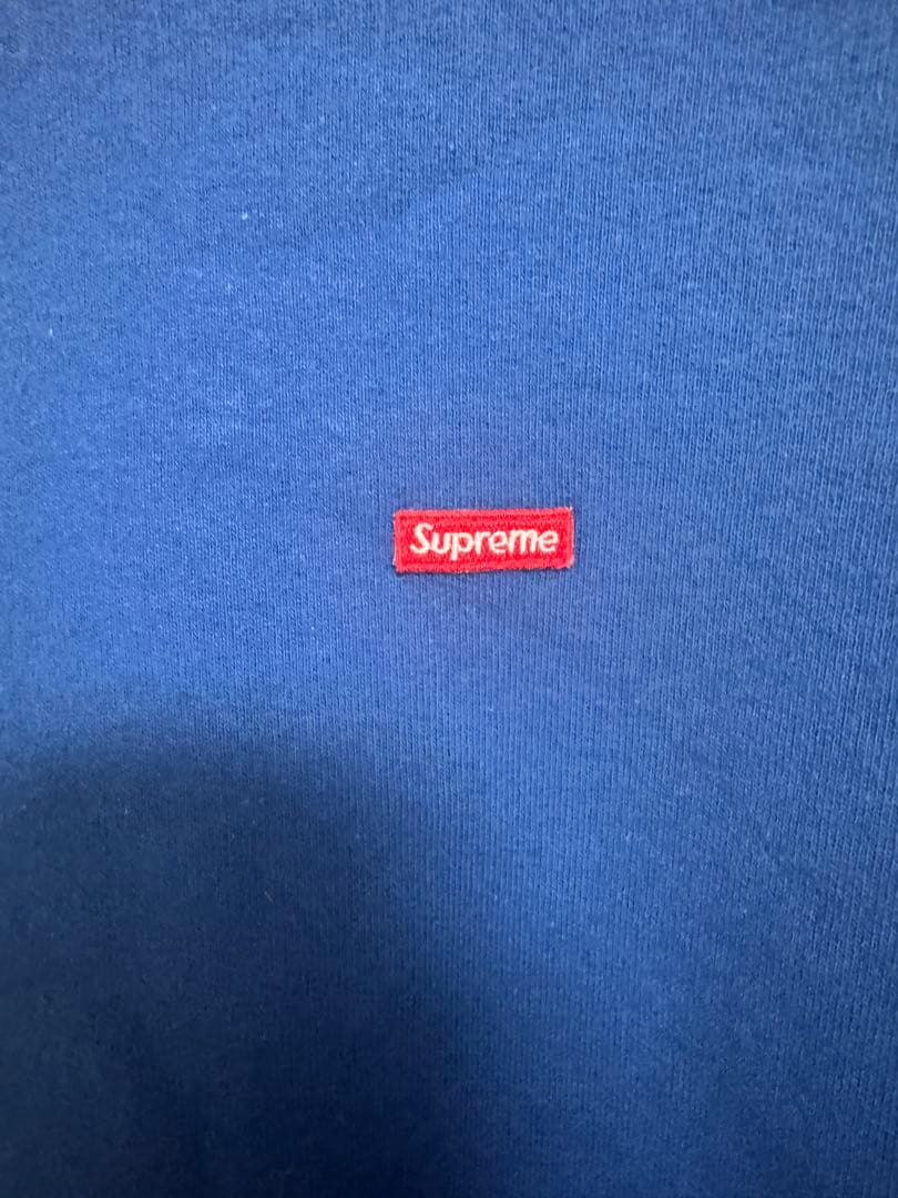 24FW Supreme Small Box Crewneck ブルー
