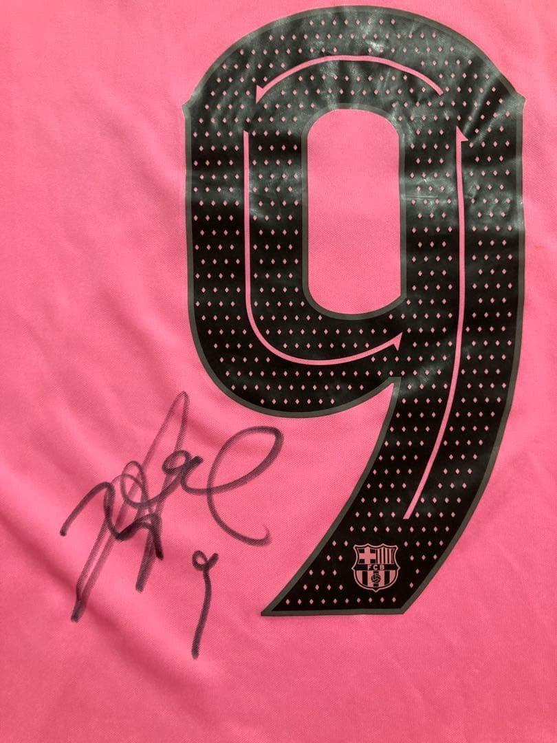 【新品タグ付き】FCバルセロナ20-21サードユニフォーム9番 安部裕葵 サイン