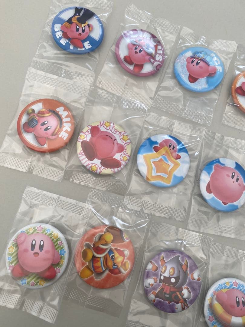 星のカービィ トリプルデラックス 缶バッジ クリップタイプバッジ