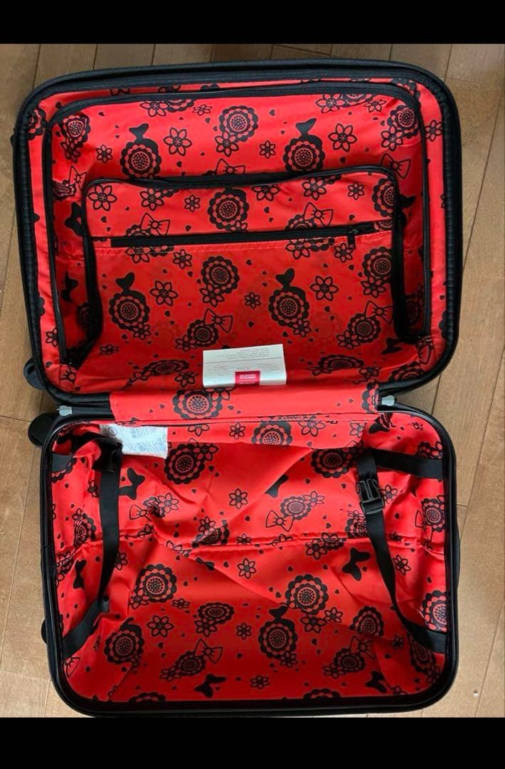 ディズニー ミニー キャリーケース 2点セット