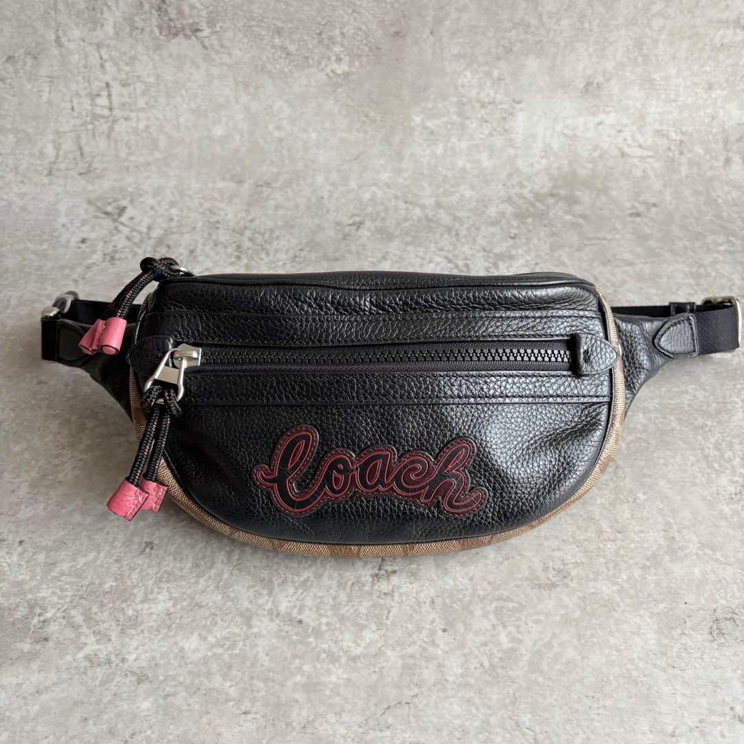 mahtin_tin様 COACH シグネチャー ボディバッグ ショルダーバッグ