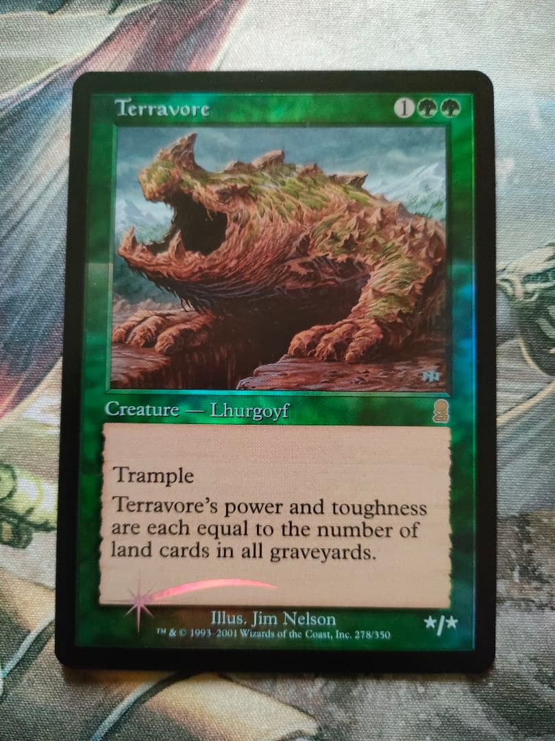 MTG 旧枠 foil 土を食うもの/Terravore 英語版 1枚 ODY - メルカリ