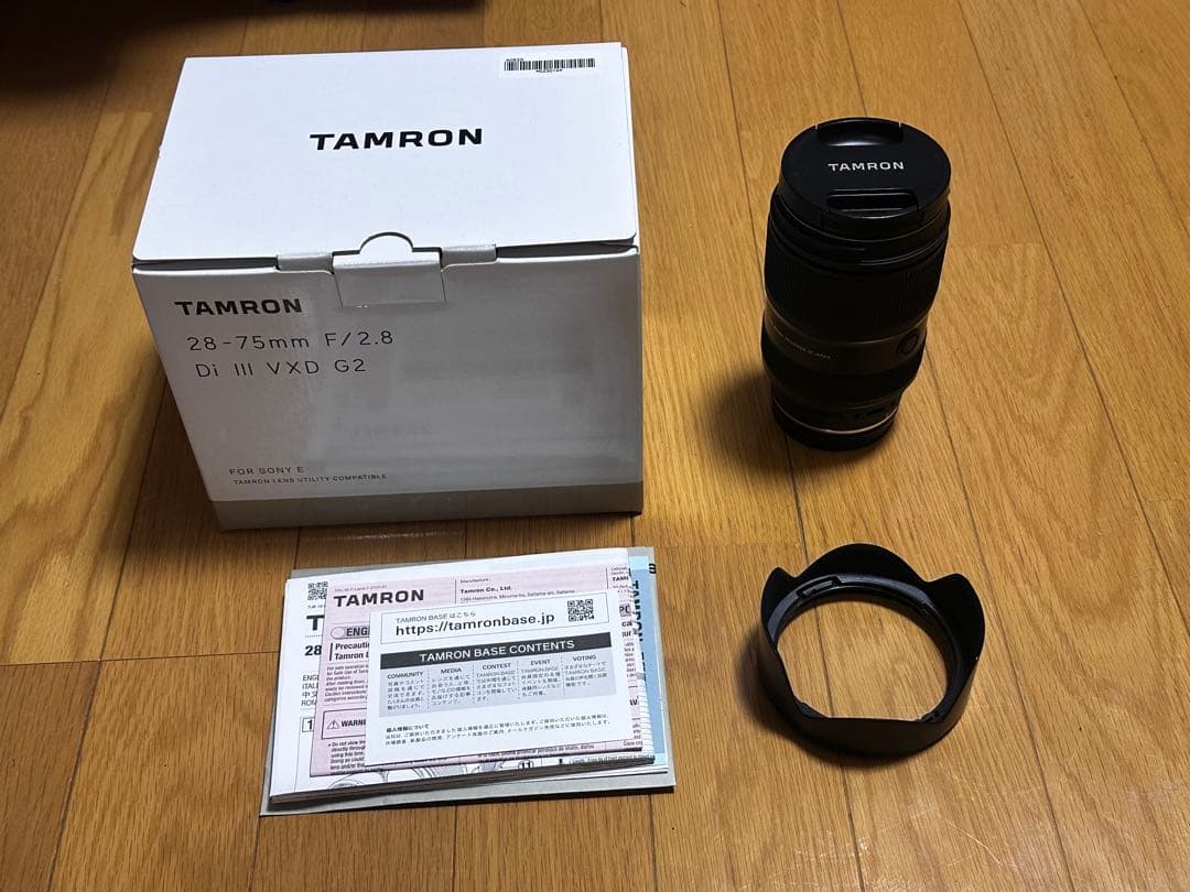 レンズ(ズーム) TAMRON 28-75mm F2.8 Di III VXD G2