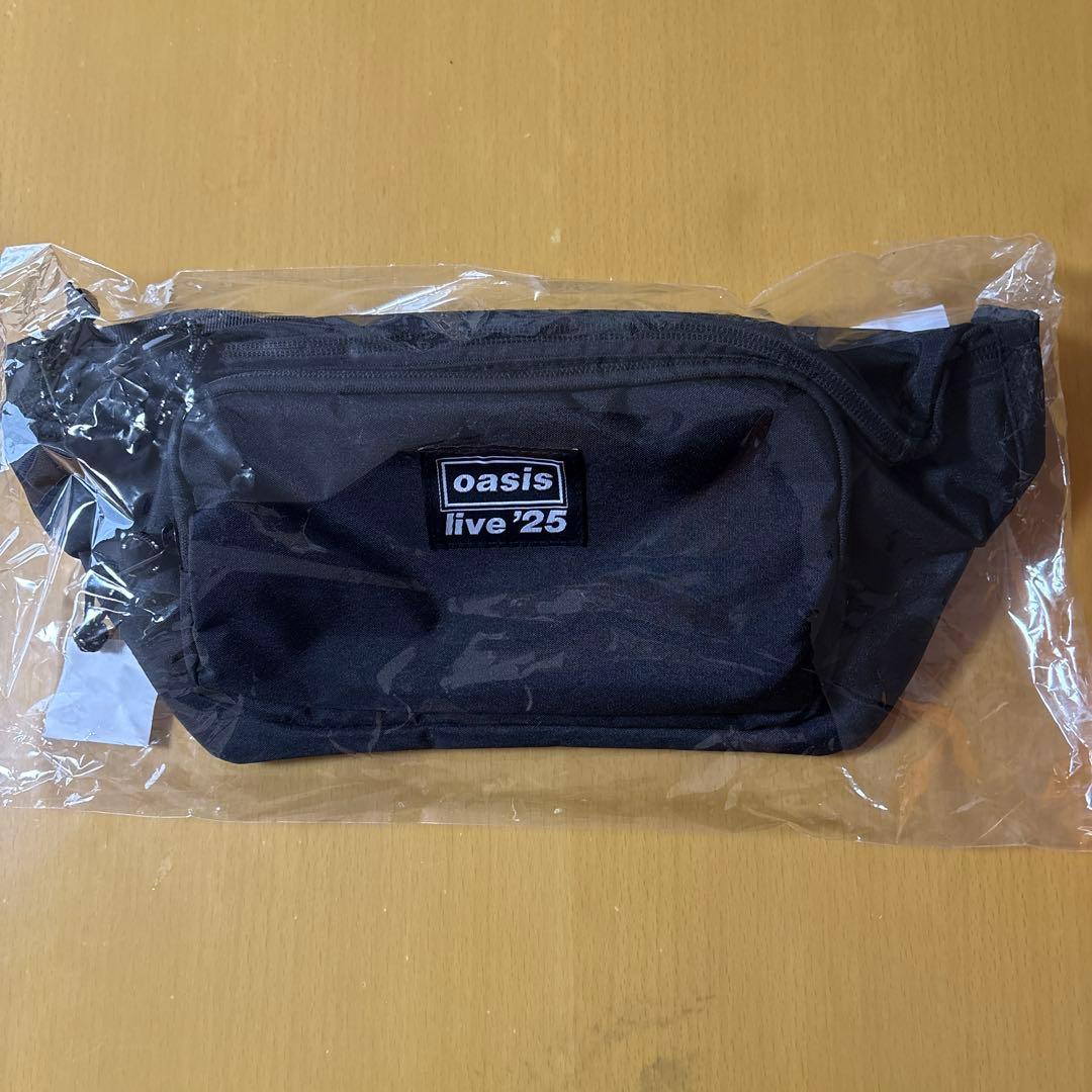 oasis live '25 ウェストポーチ ブラック oasis live '25 ボディバッグ