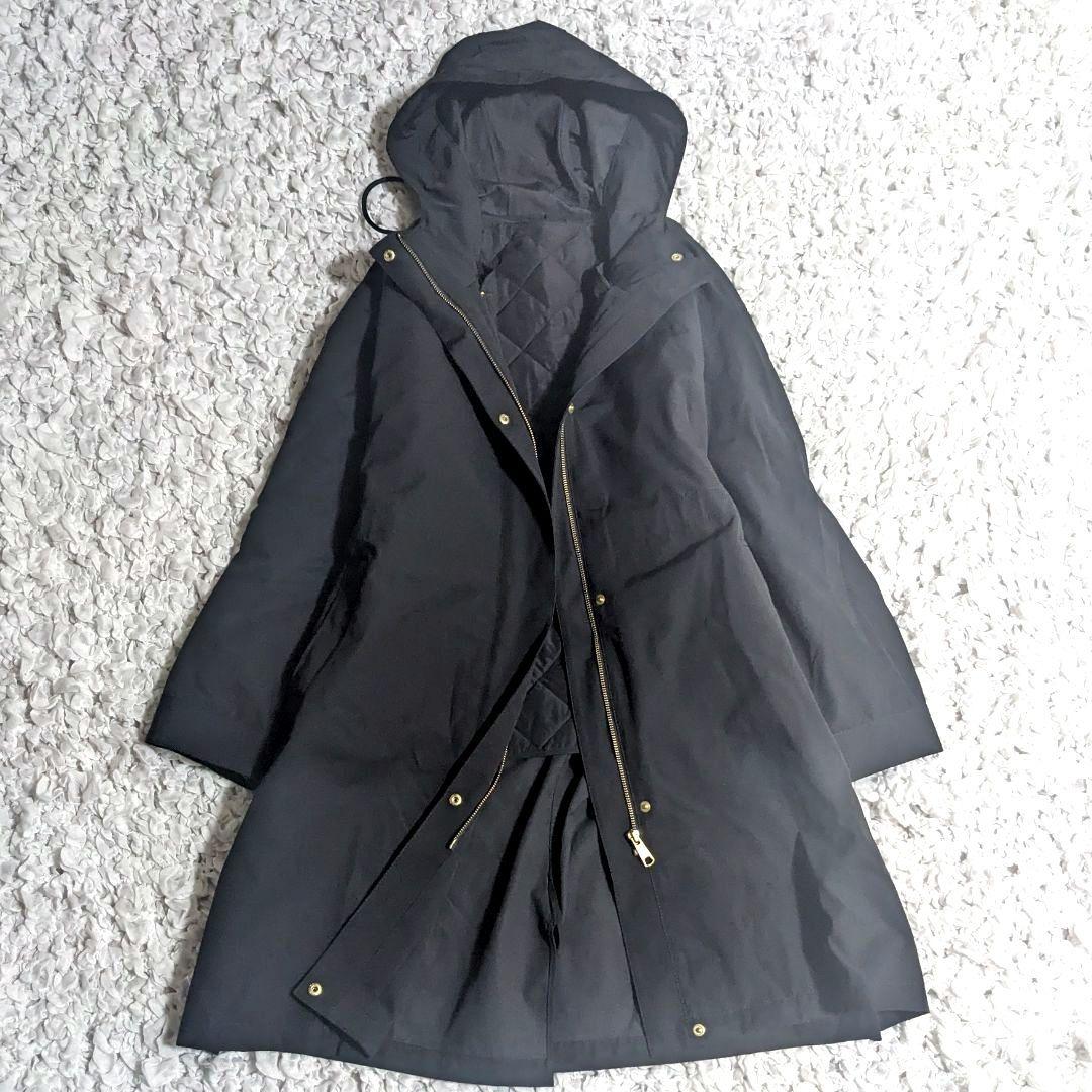 極美品！23区 撥水加工/洗える モッズコート ライナー付 マルチウェイアウター